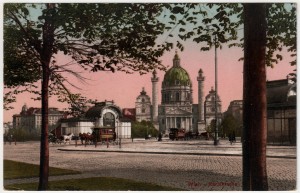 MUO-033928: Beč - Karlskirche: razglednica