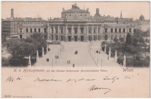 MUO-033972: Beč - Burgtheater: razglednica