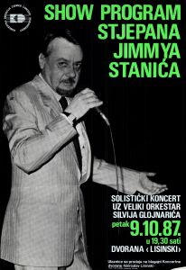 MUO-052371: Show program Stjepana Jimmya Stanića: plakat