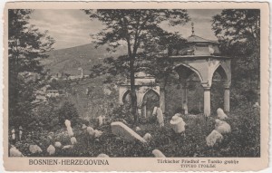 MUO-031042: BiH - Sarajevo -  Tursko groblje: razglednica