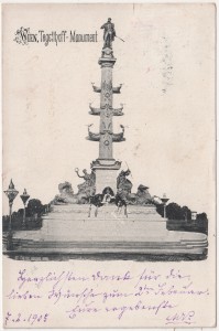 MUO-034567: Beč -  Spomenik Tegetthoffu: razglednica