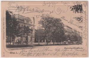 MUO-033973: Beč - Gartenbau: razglednica