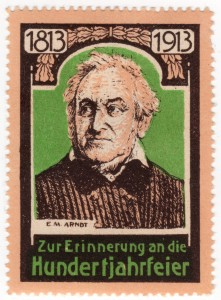 MUO-026169/01: 1813 1913 Zur Erinnerung an die Hundertjahrfeier; Ernst Moritz Arndt: poštanska marka