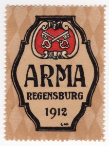 MUO-026230: ARMA Regensburg 1912.: poštanska marka