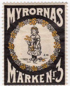 MUO-026143: Myrornas Märken Nr 3.: poštanska marka