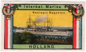MUO-026129/08: Internat. marine Koningin Regentes Holland.: poštanska marka
