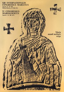 MUO-050139: XIII INTERNATIONALIS CONGRESSUS MARIANUS: plakat
