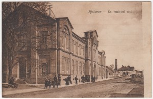 MUO-032560: Bjelovar - Zgrada suda: razglednica