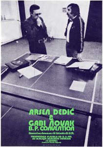 MUO-052354: Arsen Dedić & Gabi Novak B.P. Convention: plakat