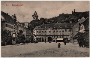 MUO-037848: Graz - Karmeliterplatz: razglednica