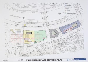 MUO-057609/01: Višenamjenske zgrade Morzinplatz-Schwedenplatz, Beč: idejno urbanističko arhitektonsko rješenje