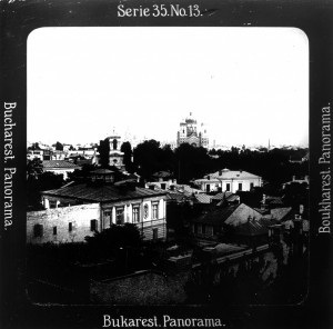 MUO-035114/13: Rumunjska - Bukurešt; Panorama: dijapozitiv