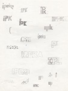 MUO-055064/06: IPK IPEKA: skica : logotip