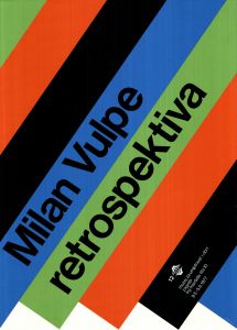 MUO-052504: Milan Vulpe - retrospektiva: plakat