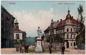 MUO-036044: Austrija - Villach; Hans Gasserplatz: razglednica