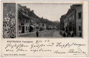 MUO-034829: Austrija - Knittelfeld; Frauengasse: razglednica