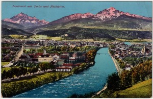 MUO-035075: Austrija - Innsbruck; Panorama: razglednica