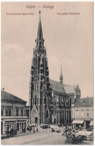 MUO-008745/1489: Osijek - Katedrala: razglednica
