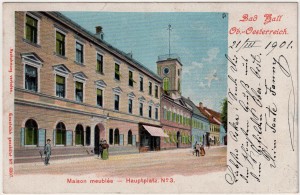 MUO-034789: Austrija - Bad Hall; Hauptplatz br.3: razglednica