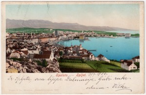 MUO-040619: Split - Panorama: razglednica