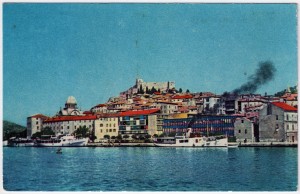 MUO-033898: Šibenik - Panorama: razglednica