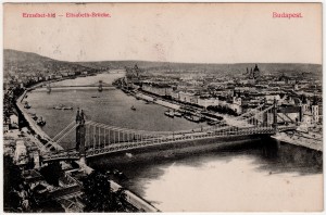 MUO-008745/845: Budimpešta - Elizabetin most: razglednica