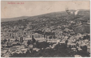 MUO-031021: BiH - Sarajevo - Panorama s Hrida: razglednica