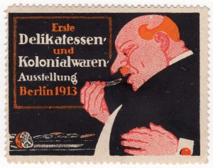 MUO-026132: Erste Delikatessen und Kolonialwaren Ausstellung Berlin 1913: poštanska marka