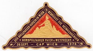 MUO-026098/17: Nordpolfahrer Payer v. Weyprecht CAP BUDAPEST: poštanska marka
