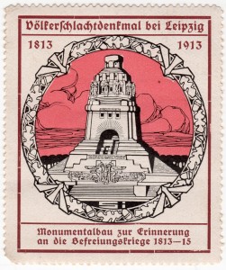 MUO-026162: Völkerschlachtdenkmal bei Leipzig 1813 1913.: poštanska marka