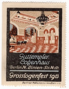 MUO-026149: Guttempler-Logenhaus Berlin: poštanska marka