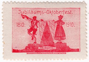 MUO-026083/09: Jubiläums - Oktoberfest 1810 - 1910 Oberbayern: poštanska marka
