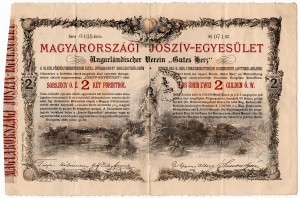 MUO-008352/33: Zadužnica madžarskog udruženja Crvenog križa: zadužnica