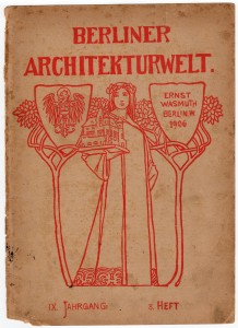 MUO-029307: Berliner Architekturwelt: naslovna stranica