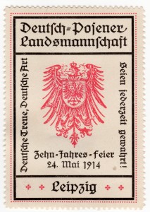 MUO-026150: Deutsch Posener Landsmannschaft: poštanska marka