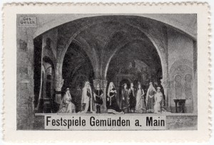 MUO-026128/05: Festspiele Gemünden a. Main.: poštanska marka