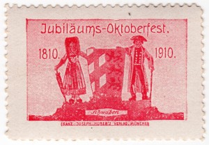 MUO-026083/10: Jubiläums - Oktoberfest 1810 - 1910 Schwaben: poštanska marka