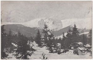 MUO-008745/505: Pogled na planinu Kokrhač: razglednica