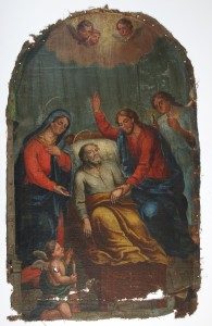 MUO-016243: Smrt sv. Josipa: oltarna pala
