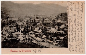 MUO-031050: BiH - Travnik - panorama: razglednica