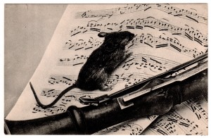 MUO-036977: Muzikalni miš: čestitka - fotografija