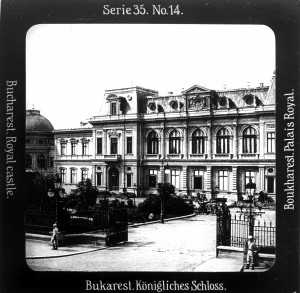 MUO-035114/14: Rumunjska - Bukurešt; Kraljevski dvorac: dijapozitiv