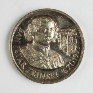 MUO-056276: Spomen medalja "Ban Petar Zrinski 1671-1971": medalja
