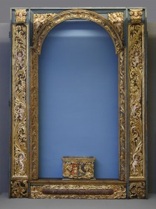 MUO-013814/01: Okvir oltarne niše oltara sv. Marije: retabl oltara