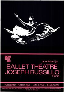MUO-052412: Ballet Théatre, Joseph Russillo -Paris: plakat