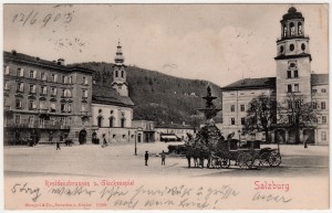 MUO-034590: Salzburg - Residenzbrunnen: razglednica