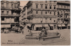 MUO-034542: Beč - Neuer Markt: razglednica