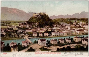 MUO-034841: Austrija - Salzburg; Panorama: razglednica