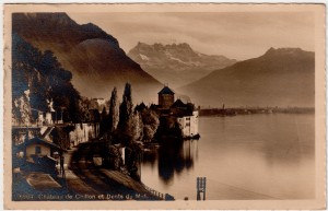 MUO-008745/338: Švicarska - Dvorac Chillon: razglednica