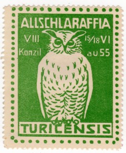 MUO-026197: Allschlaraffia Turicensis: poštanska marka